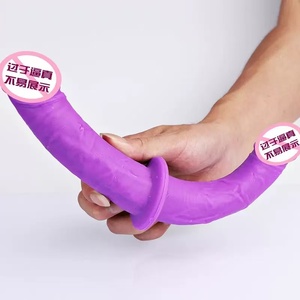 Lesbianas de <span class=keywords><strong>doble</strong></span> cabeza púrpura adultos juguetes sexuales consolador <span class=keywords><strong>doble</strong></span> cabeza de penetración consolador de <span class=keywords><strong>doble</strong></span> cara para parejas mujeres Gay - Product Image 6