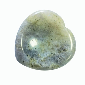 Pierre de poche en labradorite polie en forme de cœur, pierre apaisante, vente en gros directe d'usine chinoise - Product Image 3