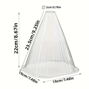 Duradero y Ecológico, Ofrece Protección Transparente para Plántulas, Apilable y Resistente, Puede Prevenir el Frío Extremo - Product Image 2