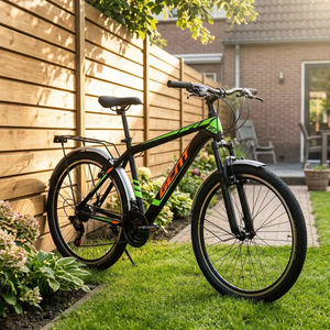 Bicicletta da Montagna Multiuso 2026, 26 Pollici, MTB con Freni a Disco, Forcella in Alluminio, Parafanghi Completi, Portapacchi Posteriore Robusto, 21 Velocità - Product Image 4