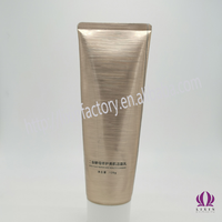 Tube vide pour nettoyant de pinceaux cosmétiques, emballage 100 ml, aluminium/plastique, bouchon à vis en silicone, applicateur de pinceaux, lavage/nettoyage du visage LXA05
