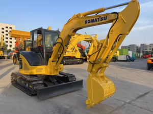 Excavadoras Usadas de 5.5 Toneladas, Mini Excavadora Komatsu Pc55 en Venta, Excavadora de Segunda Mano KOMATSUPc55, Excavadora de Cadenas Pc55mr - Product Image 3