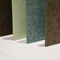 Panneaux acoustiques modernes multicolores en fibre de polyester 100% pour bureaux, hôtels et gymnases, réduction du bruit de 90%