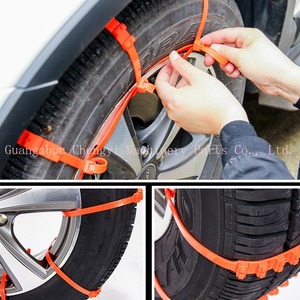 Chaînes à neige antidérapantes universelles pour pneus de voiture, installation rapide, attaches antidérapantes pour roues de moto, 10/20/40 pièces - Product Image 2