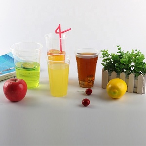Grandes tasses à <span class=keywords><strong>milkshake</strong></span> avec couvercles bombés et pailles Vaisselle en <span class=keywords><strong>plastique</strong></span> transparent <span class=keywords><strong>Verre</strong></span> à jus - Product Image 6