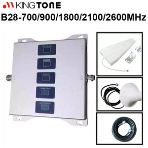 <span class=keywords><strong>Amplificateur</strong></span> de signal cellulaire intérieur fiable 3G 4G <span class=keywords><strong>GSM</strong></span> <span class=keywords><strong>5</strong></span> <span class=keywords><strong>bandes</strong></span> B28-700/900/1800/2100/2600 MHz avec couverture de 300-500 m² - Product Image 5