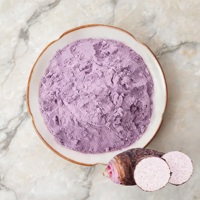 Poudre de Taro 100% Pure et Naturelle de Qualité Alimentaire, Extrait Herbal Soluble dans l'Eau pour Thé au Lait et Boissons Lactées, Conditionnement en Bouteille ou en Fût
