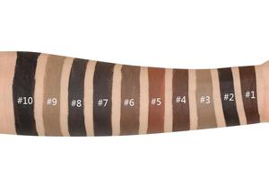 Tinte de Gel para <span class=keywords><strong>cejas</strong></span>, Kit de maquillaje de 10 colores, crema para <span class=keywords><strong>cejas</strong></span> marrón, <span class=keywords><strong>pintura</strong></span> potenciadora, cera, gel de <span class=keywords><strong>cejas</strong></span> de larga duración de 24 horas, Etiqueta Privada - Product Image 4