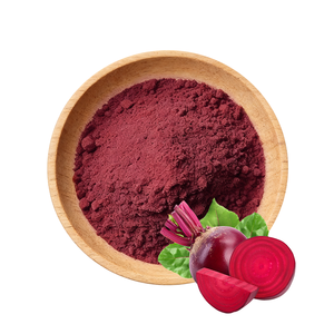 Poudre d'extrait de Betanine de qualité alimentaire en gros, poudre de Betterave Rouge en vrac, colorant alimentaire, colorants Crocine, N° CAS 7659-95-2 - Product Image 1