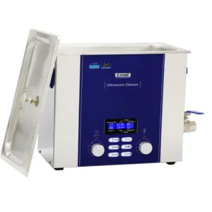 Máquina de limpieza ultrasónica de 6L, limpiador ultrasónico de baño de acero inoxidable, multifunción, profesional, 6L
