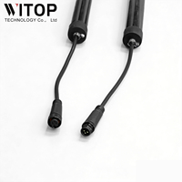 Tira de Luces LED Programables de Alta Luminosidad con Mapeo de 360 Píxeles, Tubo Flexible de Silicona Negra IP65 para Decoración de Escenarios y Bares