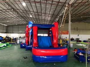 Bambini luna gonfiabile moonwalk water jumper buttafuori castello gonfiabile che salta casa di rimbalzo commerciale noleggio di feste in vendita - Product Image 6