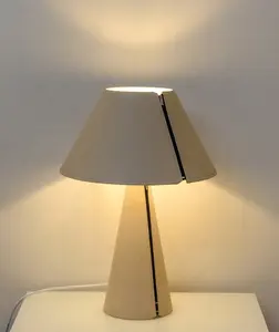 Luxe Lederen Statafel Verlichting Rits Lederen Schoon Gemakkelijk Tafellamp JY6169
