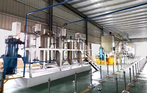 Customized Edible Oil Refinery Production Line High Performance Crude Oil Refinery Cold Oil Press Machine For Factory Production