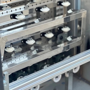 Máquina de Limpieza de Vidrio Vertical CNC YBKE con PLC y Motor de 380V 20kW, Utilizada para Equipos de Vidrio Aislante, Fácil de Operar - Product Image 4