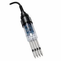 Sonde de salinité du sol à 4 électrodes, sonde EC RS485 Modbus RTU pour la fertigation et la surveillance des terres salines