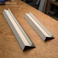 Profilé en F en acier galvanisé pour plafond, finition faux plafond, 3000 mm