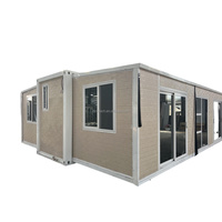 Maison préfabriquée extensible de 40 pieds, maison modulaire miniature pour bureau, café, hébergement et utilisation sur site