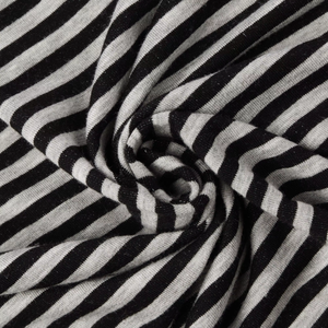 उच्च गुणवत्ता वाले स्ट्रिप रेयन पॉलिएस्टर स्पैन्डेक्स बुना थर्मल स्टोरेज इन्सुलेशन टेरी फ्लेक्स कपड़े लड़कों के लिए पर्यावरण के अनुकूल सादा - Product Image 1