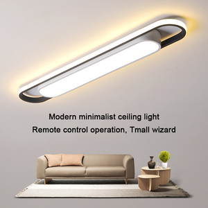 Ceil-Lámpara <span class=keywords><strong>Led</strong></span> <span class=keywords><strong>Rectangular</strong></span> para <span class=keywords><strong>cocina</strong></span>, lámpara de techo moderna con Sensor para dormitorio y comedor, decoración del hogar - Product Image 3