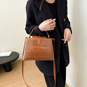 Hochwertige Luxus Designer Damen Umhängetaschen PU Handtaschen für Damen Mädchen Damen High Fashion Handtaschen - Product Image 2