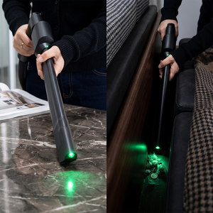 Pièces <span class=keywords><strong>d</strong></span>étachées pour aspirateur : Brosse longue et flexible avec lumière LED, sans alimentation électrique ni batterie, et embout brosse pour fentes - Product Image 1