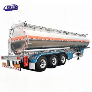 Fabrik preis 37kl 40kl 48kl 50kl Aluminium legierung Öl Erdöl tank Kraftstoff tanker Sattel anhänger 3-Achsen 42000 Liter Tanker Heizöl