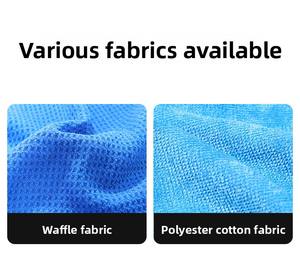 ผ้าเช็ดตัวไมโครไฟเบอร์สำหรับเล่นกีฬายิมฟุตบอลเล่นกีฬาวิ่งพร้อมตะขอและห่วงโลโก้ออกแบบได้ตามต้องการ - Product Image 6