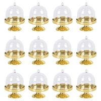QY Kuchen Display Rack Geburtstags feier Dekoration transparente Kuchen Abdeckung Mini Süßigkeiten Dessert Rack