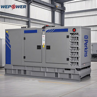 Générateur diesel insonorisé 200 kVA pour usine, alimentation de secours continue, panneau de commande intelligent, faible bruit, groupe électrogène d'urgence