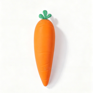 Squishies en silicone Carotte Géante 11,5 pouces, Jouet à <span class=keywords><strong>presser</strong></span> en caoutchouc souple, Jouet alimentaire, Anti-stress, Fruit réaliste - Product Image 6