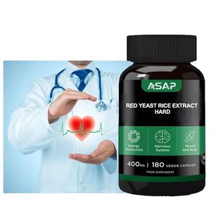 Cápsulas de Extracto de Arroz de Levadura Roja OEM ASAP, Coq10, Apoya la Salud, Suplemento, Cápsulas Duras de Extracto de Arroz de Levadura Roja - Product Image 1