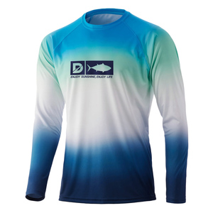 Custom Long Sleeve <span class=keywords><strong>Anti</strong></span> <span class=keywords><strong>UV</strong></span> Fishing <span class=keywords><strong>Shirt</strong></span> Quick Dry Long Sleeve Gradient Men's T-<span class=keywords><strong>Shirt</strong></span> Vêtements> Vêtements pour hommes> Men's T-shirts - Product Image 3