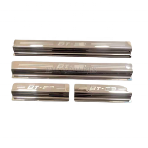 <span class=keywords><strong>Plaque</strong></span> de seuil de porte intérieure chromée de haute qualité pour BT50 2021 4 portes 2 portes FM <span class=keywords><strong>AUTO</strong></span> PARTS Garantie 1 an Facile à installer - Product Image 1