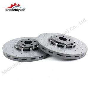 Neue Premium Vorder-und Rückseite 440mm 330mm 350mm 360mm 400mm 420mm 405mm 380mm Carbon Keramik Bremsscheiben für Toyota Sienna Lexus ES - Product Image 2