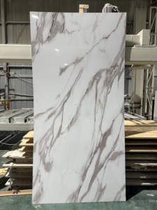 Pannello Moderno in PVC Effetto Marmo con Rivestimento UV Design Moderno Impermeabile per Rivestimento Parete Bagno e Cucina Misure Personalizzabili - Product Image 6