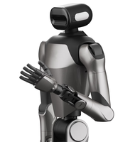 Assistant IA humanoïde autonome sur roues, manipulateurs robotiques, inspection industrielle, service client, logistique intelligente, 26 degrés