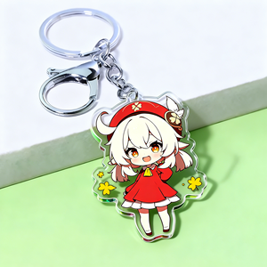 NASNAK Acrylic <b>Keychain</b> with UV Printing <b>Anime</b> & Idol Cartoon Design-Souvenir Promotion Gift Advertising Use - Product Image 1