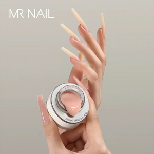 เจลต่อเล็บแบบเร็ว <span class=keywords><strong>MRNAIL</strong></span> สีนู้ดสไตล์เฟรนช์ สูตรนมพิเศษสำหรับร้านทำเล็บ เจลต่อเล็บสำหรับสร้างเล็บ - Product Image 2