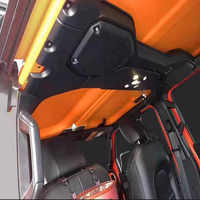 Isolation du toit de la voiture et isolation acoustique, doublure en coton, modification du plafond pour Wrangler JL JK JT