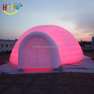 Şişme ticari düğün olay gece kulübü Bar Igloo ışık ile şişme gece kulübü - Product Image 1