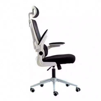 Chaise de bureau ergonomique à dossier haut en maille pour la maison, le bureau et la salle de réunion – Offre spéciale