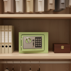 Safewell – coffre-fort électronique à <span class=keywords><strong>Code</strong></span> numérique pour la maison, le bureau, petit casier, coffre-fort pour enfants - Product Image 1