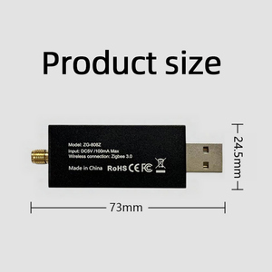 Coordoneur / <span class=keywords><strong>Passerelle</strong></span> <span class=keywords><strong>ZigBee</strong></span> SMRTE avec Wi-Fi, prend en charge ZigBee2MQTT ZHA Z2M <span class=keywords><strong>Home</strong></span> <span class=keywords><strong>Assistant</strong></span>, alimentation 5V 1A - Product Image 4