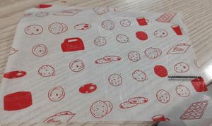 Papel de Hornear Personalizado Impreso, Papel Antigrasa para Envolver Alimentos, Papel para Empacar Pan, Papel para Hamburguesas de Grado Alimenticio - Product Image 4