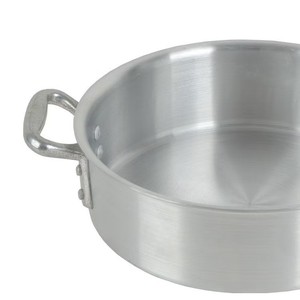 Juego de ollas de aluminio de 4 piezas, el más vendido en B2B, 33, 39, 42, 45 cm, <span class=keywords><strong>olla</strong></span> extra duradera con mango de acero reforzado remachado, venta al por mayor - Product Image 5