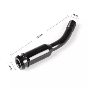 Car Gear <b>Knob</b> Aluminum Adjustable <b>Shift</b> Lever For VW Car Black Blue Purple 90-03 Manual Transmission Racing Shifter - Product Image 2