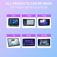 Reproductor Multimedia Universal para Automóvil de 7 Pulgadas, Precio al por Mayor, Estéreo Universal Android con Funciones de Bluetooth, Carplay y GPS
