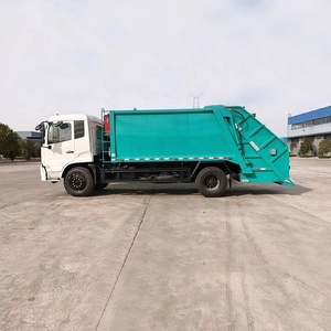 รถบรรทุกอัดขยะพรีเมียม Dongfeng 4X2 15CBM สำหรับการเก็บขยะเชิงพาณิชย์และโครงการทำความสะอาดในเมือง - Product Image 2