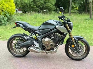 สำหรับรถมอเตอร์ไซค์ฮอนด้า <span class=keywords><strong>CB650R</strong></span> 650 ซีซี สไตล์เรโทร เน็คเก็ตไบค์ สปอร์ต ดิสก์เบรกคู่ ระบบ ABS มือสอง - Product Image 1